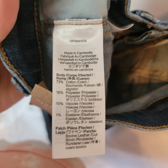 Madewell Medium Wash High Waisted 10 in Classic NWT Skinny Leg Jeans Size 28 - Picture 2 of 11